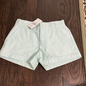 NWT Women’s Lauren James Seersucker Poplin Shorts, size XS